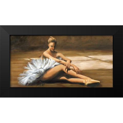 Etoile Black Modern Wood Framed Art Print by Bassetti, Andrea