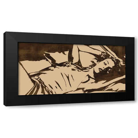 En Vogue Black Modern Wood Framed Art Print by Cooper, Andrew
