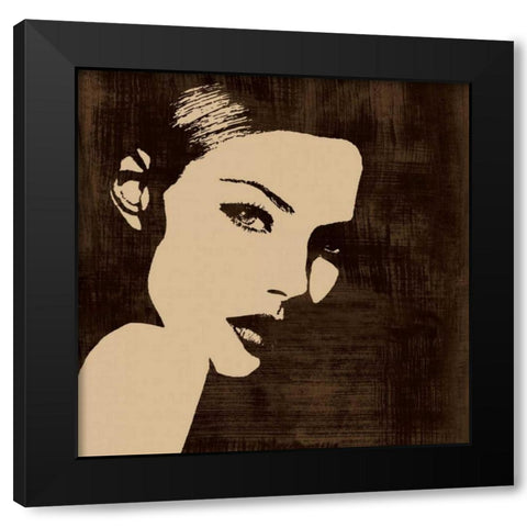 Deluxe I Black Modern Wood Framed Art Print by Cooper, Andrew