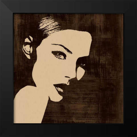 Deluxe I Black Modern Wood Framed Art Print by Cooper, Andrew