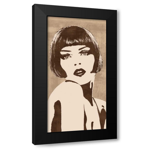 In Style I Black Modern Wood Framed Art Print by Cooper, Andrew