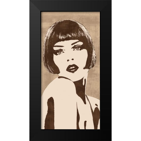 In Style I Black Modern Wood Framed Art Print by Cooper, Andrew