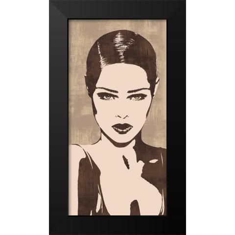 In Style II Black Modern Wood Framed Art Print by Cooper, Andrew