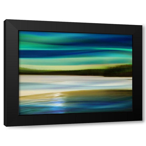 Skylight I Black Modern Wood Framed Art Print with Double Matting by Campbell, Annie
