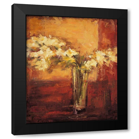 The Arrangement I Black Modern Wood Framed Art Print by Casey, Anna