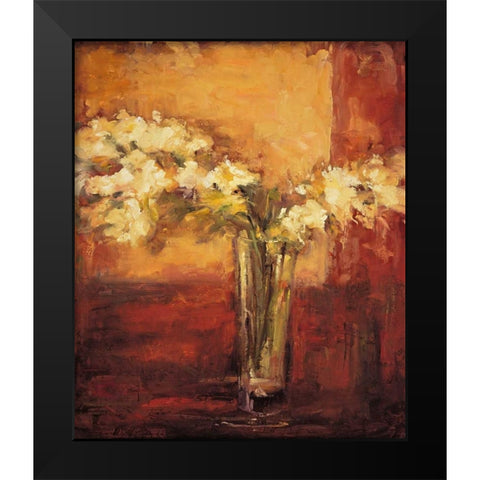 The Arrangement I Black Modern Wood Framed Art Print by Casey, Anna