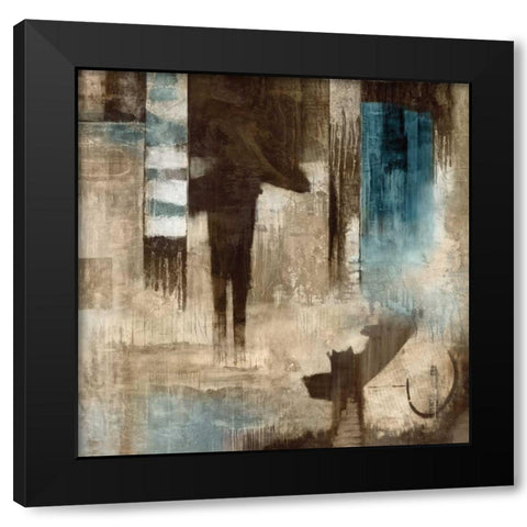 Force of Nature Black Modern Wood Framed Art Print with Double Matting by Edwards, Alex