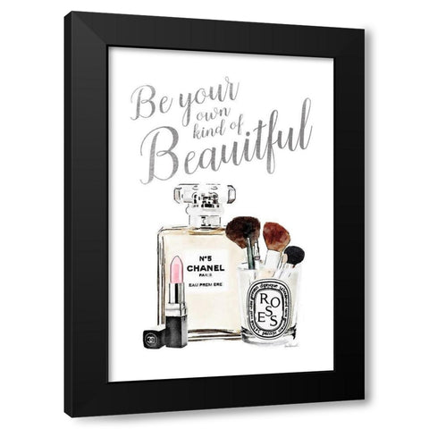 Your Own Kind of Beautiful Black Modern Wood Framed Art Print with Double Matting by Greenwood, Amanda