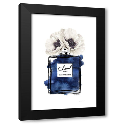 Black Bottle Navy Black Modern Wood Framed Art Print with Double Matting by Greenwood, Amanda