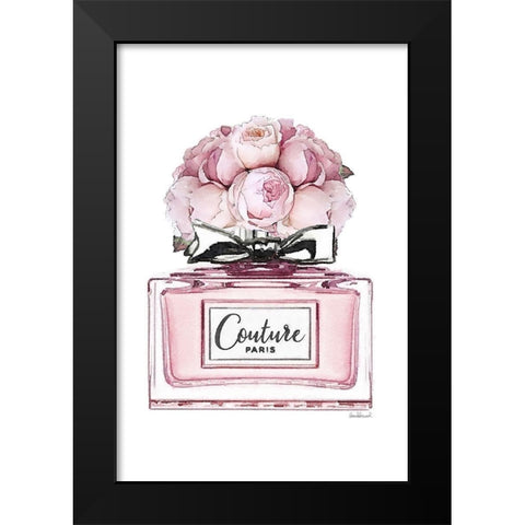 Perfume Bottle Bouquet XVII Black Modern Wood Framed Art Print by Greenwood, Amanda