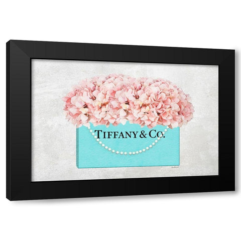 Shopping Bah Bouquet IV Black Modern Wood Framed Art Print by Greenwood, Amanda