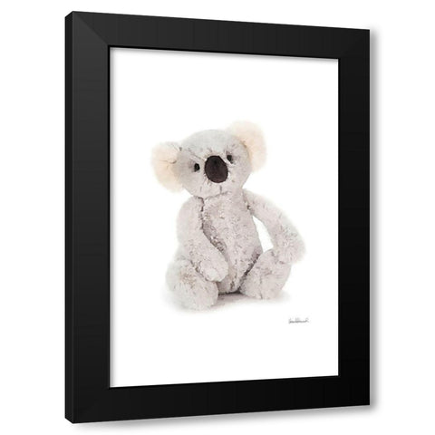Koala Black Modern Wood Framed Art Print by Greenwood, Amanda
