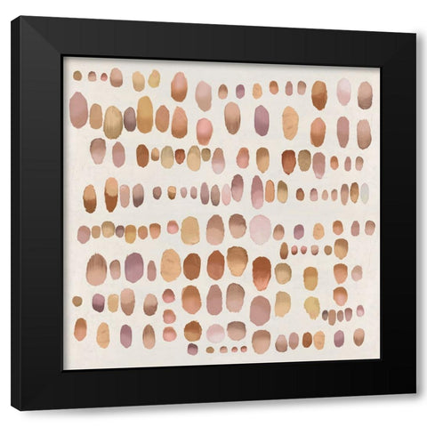 Playful Bronze I Black Modern Wood Framed Art Print by Perry, Angela