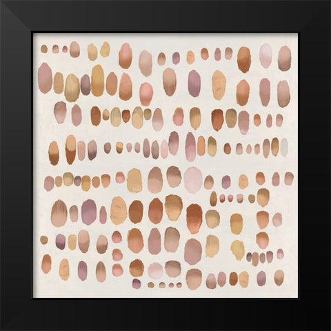 Playful Bronze I Black Modern Wood Framed Art Print by Perry, Angela