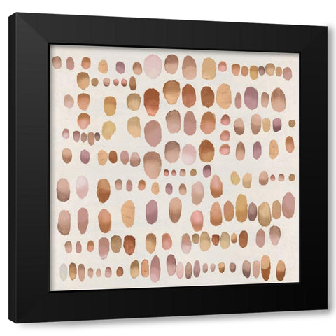 Playful Bronze II Black Modern Wood Framed Art Print by Perry, Angela
