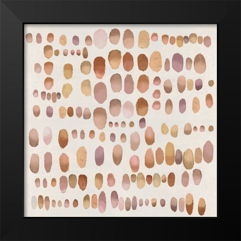 Playful Bronze II Black Modern Wood Framed Art Print by Perry, Angela