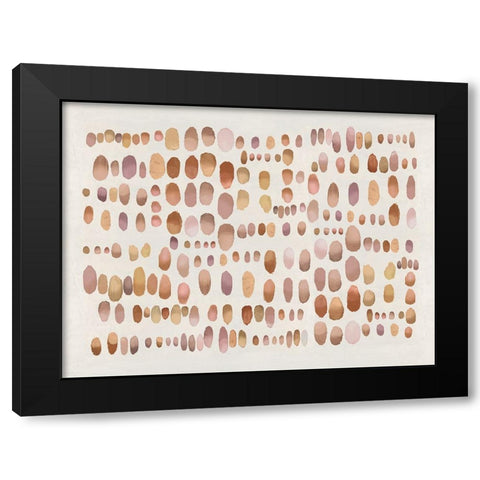 Playful Bronze III Black Modern Wood Framed Art Print with Double Matting by Perry, Angela