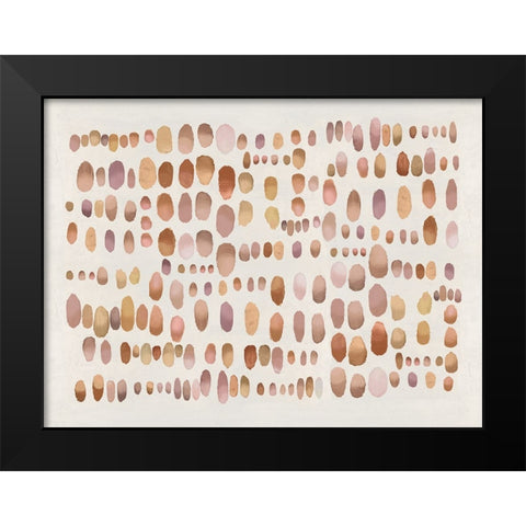 Playful Bronze III Black Modern Wood Framed Art Print by Perry, Angela