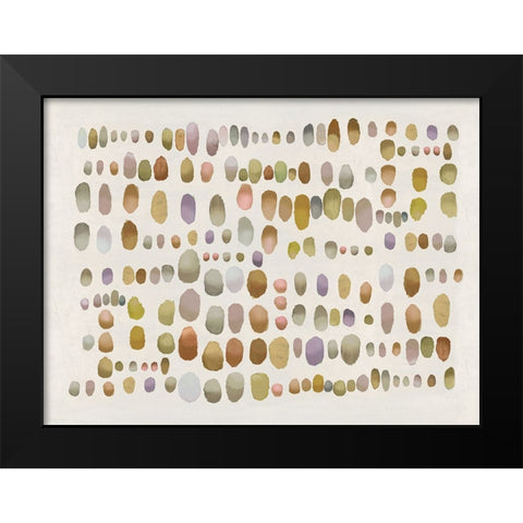 Playful Naturally III Black Modern Wood Framed Art Print by Perry, Angela