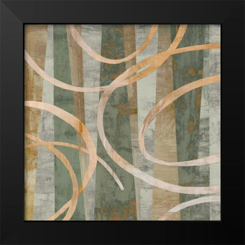 Up and Away I Black Modern Wood Framed Art Print by Burke, Ally