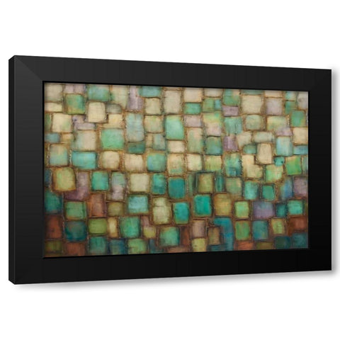 Jewel Black Modern Wood Framed Art Print with Double Matting by Perry, Alexandra