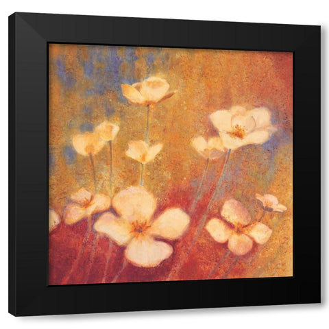 Field of Color II Black Modern Wood Framed Art Print by Michaels, Anne