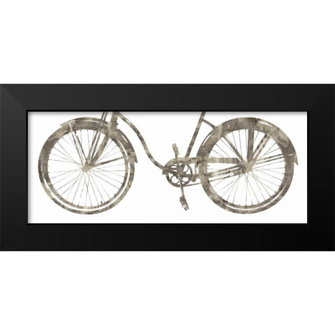 Bike Ride III Black Modern Wood Framed Art Print by Wade, Amanda