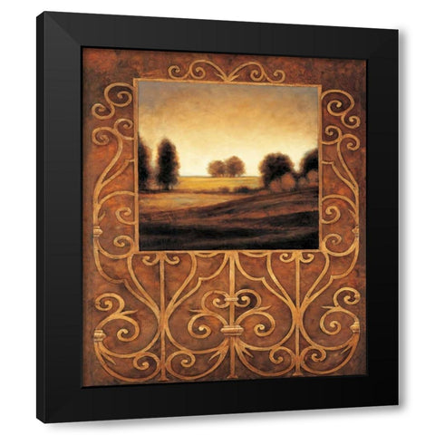 Dawn I Black Modern Wood Framed Art Print by Gonzales, Andres