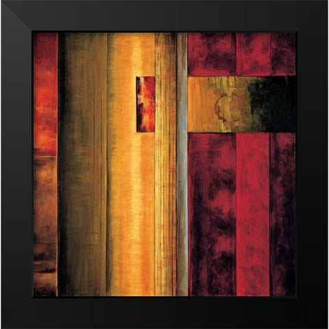 Titillate II Black Modern Wood Framed Art Print by Summers, Aaron