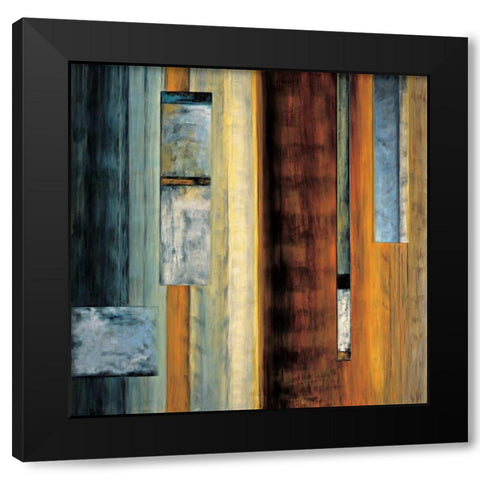 Fascination II Black Modern Wood Framed Art Print by Summers, Aaron