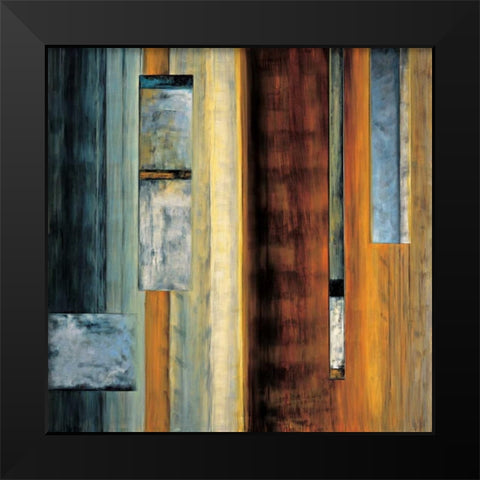 Fascination II Black Modern Wood Framed Art Print by Summers, Aaron