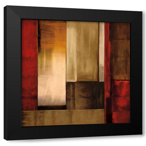 Crossover I Black Modern Wood Framed Art Print by Summers, Aaron