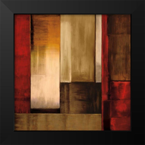 Crossover I Black Modern Wood Framed Art Print by Summers, Aaron
