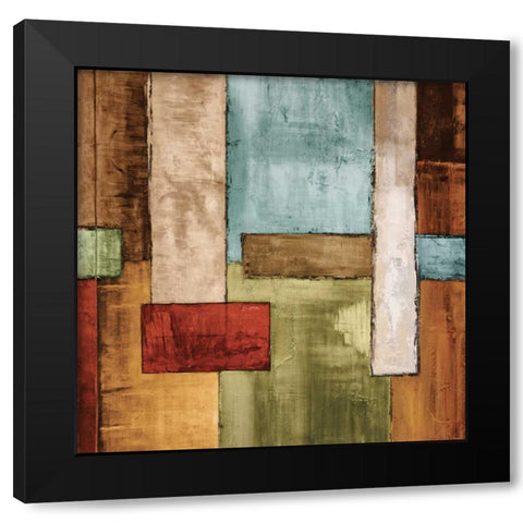 Another Dimension II Black Modern Wood Framed Art Print with Double Matting by Summers, Aaron