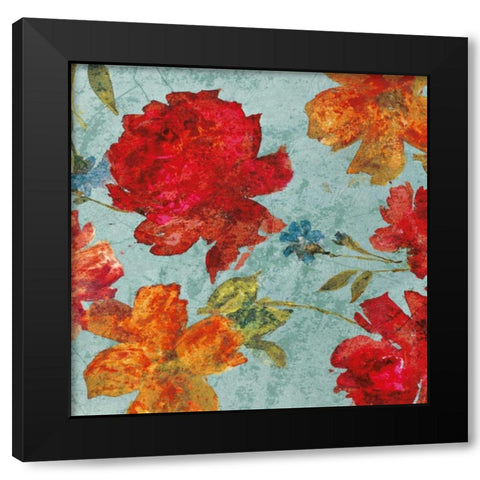 Printemps I Black Modern Wood Framed Art Print by Cleret, Audrey