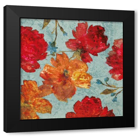 Printemps II Black Modern Wood Framed Art Print by Cleret, Audrey