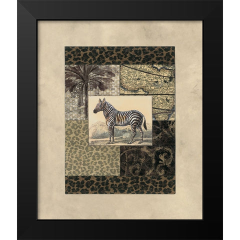Exotic II Black Modern Wood Framed Art Print by Weaver, Amy