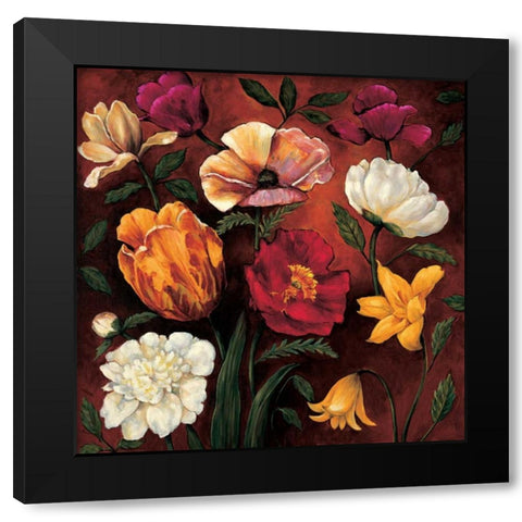 Abundance II Black Modern Wood Framed Art Print with Double Matting by Francis, Brian