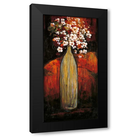 Evening Bouquet II Black Modern Wood Framed Art Print by Francis, Brian