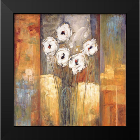 Getting Together II Black Modern Wood Framed Art Print by Francis, Brian