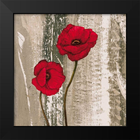 Take Two I Black Modern Wood Framed Art Print by Francis, Brian