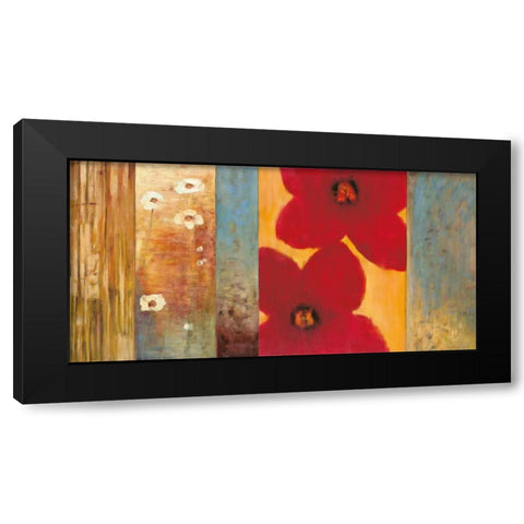 Vibe I Black Modern Wood Framed Art Print by Francis, Brian