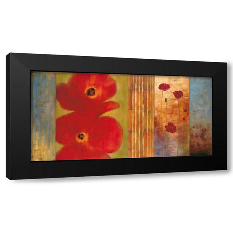 Vibe II Black Modern Wood Framed Art Print by Francis, Brian