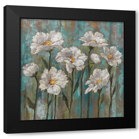 Jennys Garden I Black Modern Wood Framed Art Print with Double Matting by Francis, Brian