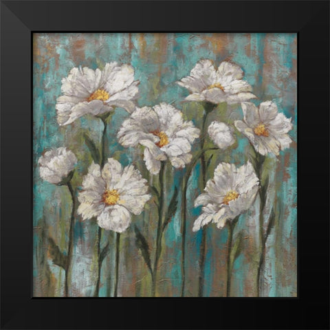 Jennys Garden I Black Modern Wood Framed Art Print by Francis, Brian