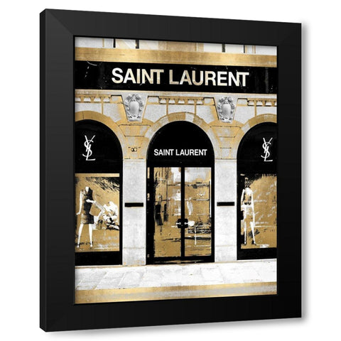 Designer Entrance VII Black Modern Wood Framed Art Print by Blake, Madeline