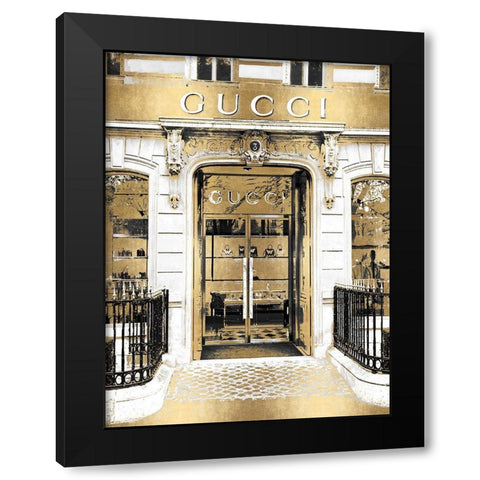 Designer Entrance VIII Black Modern Wood Framed Art Print by Blake, Madeline