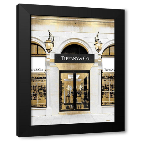 Designer Entrance IX Black Modern Wood Framed Art Print by Blake, Madeline
