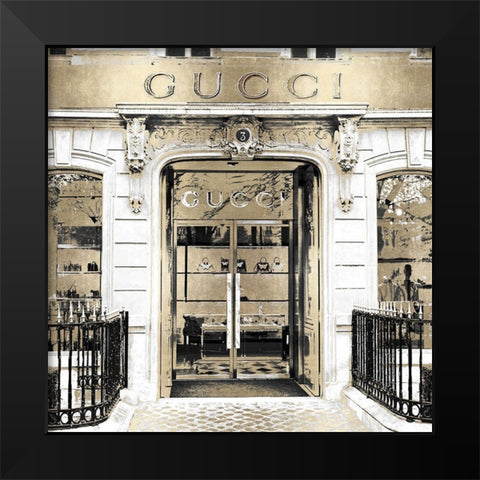Fashion Boutique I Black Modern Wood Framed Art Print by Blake, Madeline
