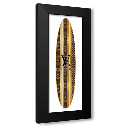 Fashion Surfboard France V Black Modern Wood Framed Art Print with Double Matting by Blake, Madeline